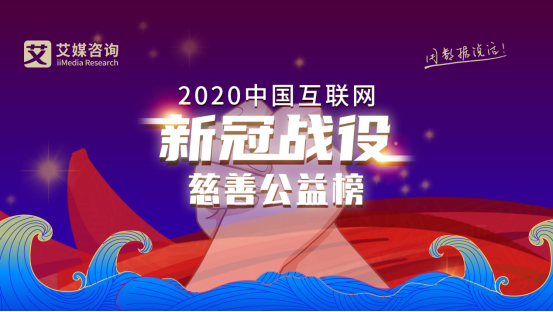 艾媒咨询启动《2020中国互联网“新冠战役”慈善公益榜》评选
