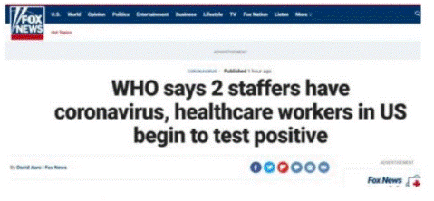 全球疫情最新消息：世卫组织两名员工感染新冠