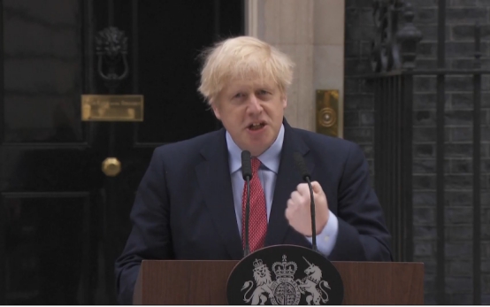 英国首相重返唐宁街10号 最新讲话：实际迹象表
